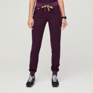 women's Deep Purple Zamora™ - Jogger Scrub Pants - XL / Deep Purple